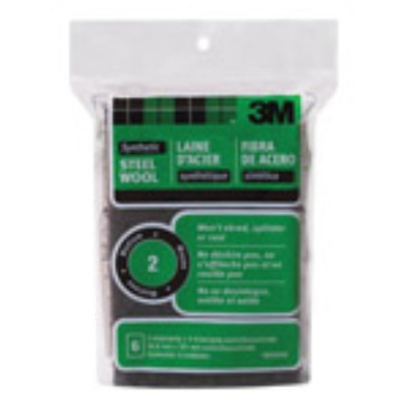 3M Pad Steel Wool Synthetic Med 10116